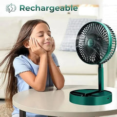 Mini Folding Telescopic Fan 3 in 1 Sizes.